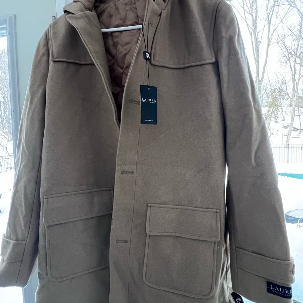 Ralph Lauren Kids Tan Trench Coat